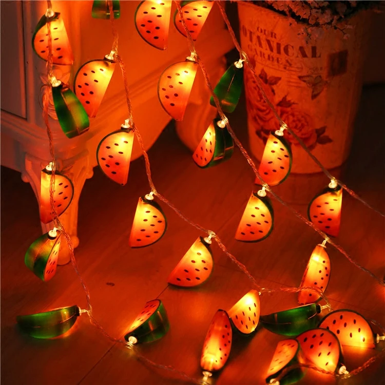 20Led Fairy Red Fruit Watermelon Battery Operated String Light 3m LED