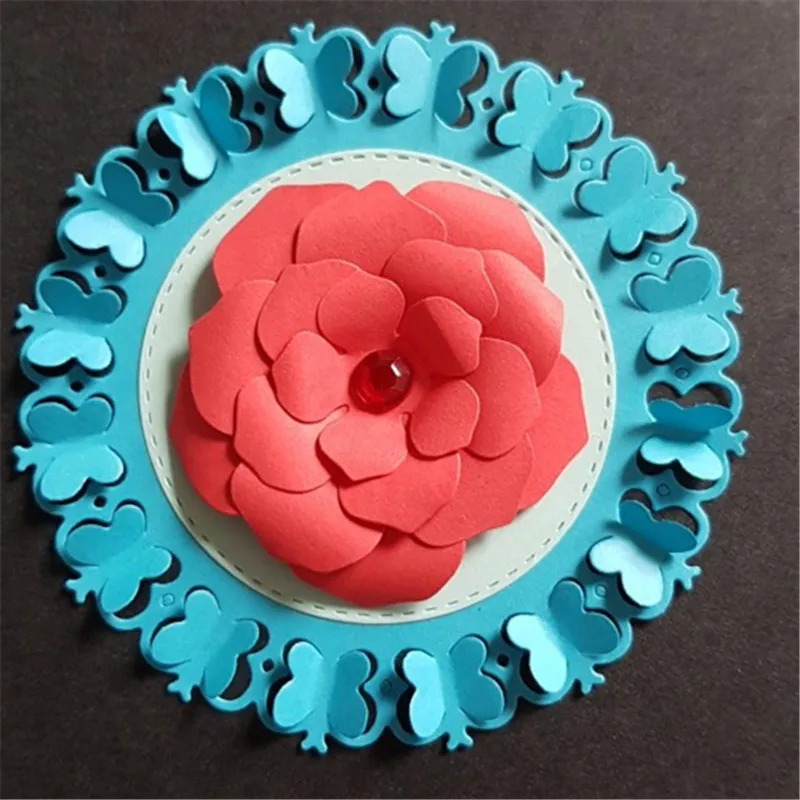 

3D butterfly Metal Cutting Dies Scrapbooking Embossing Cut Stencil DIY Christmas Decorative Handmade Card Mold