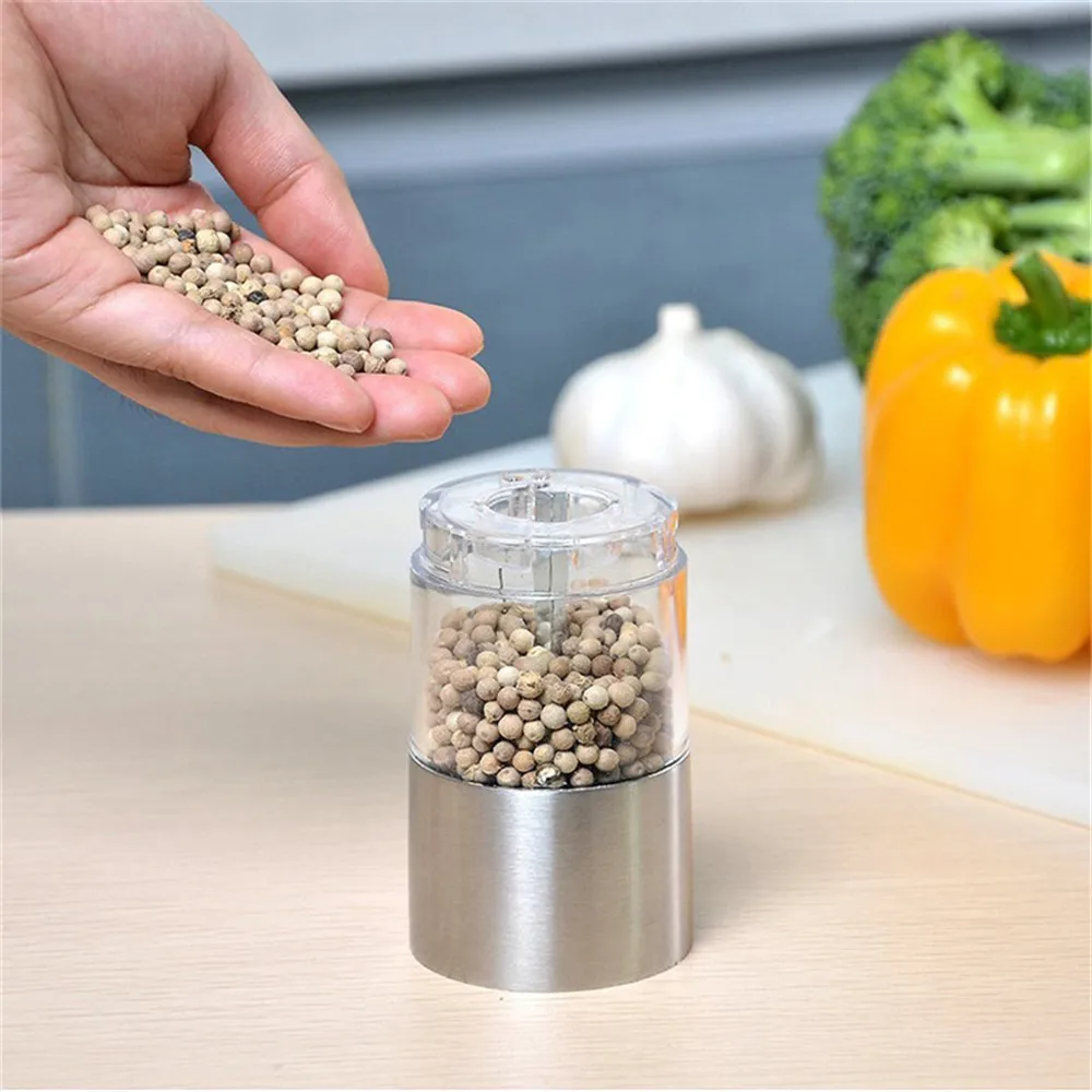 MIUK Electric Salt and Pepper Grinder Shaker Mill Kitchen Automatic Led Light