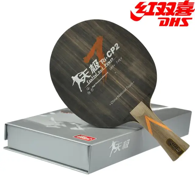 Cheap DHS Original TG7 CP2 5+2 Ebony 7 Ply Racket Table Tennis Blade Ping Pong Bat