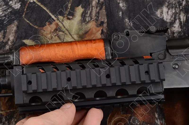 Тактический АК 47 три стороны Пикатинни излучающий handguard крепление алюминий M1285