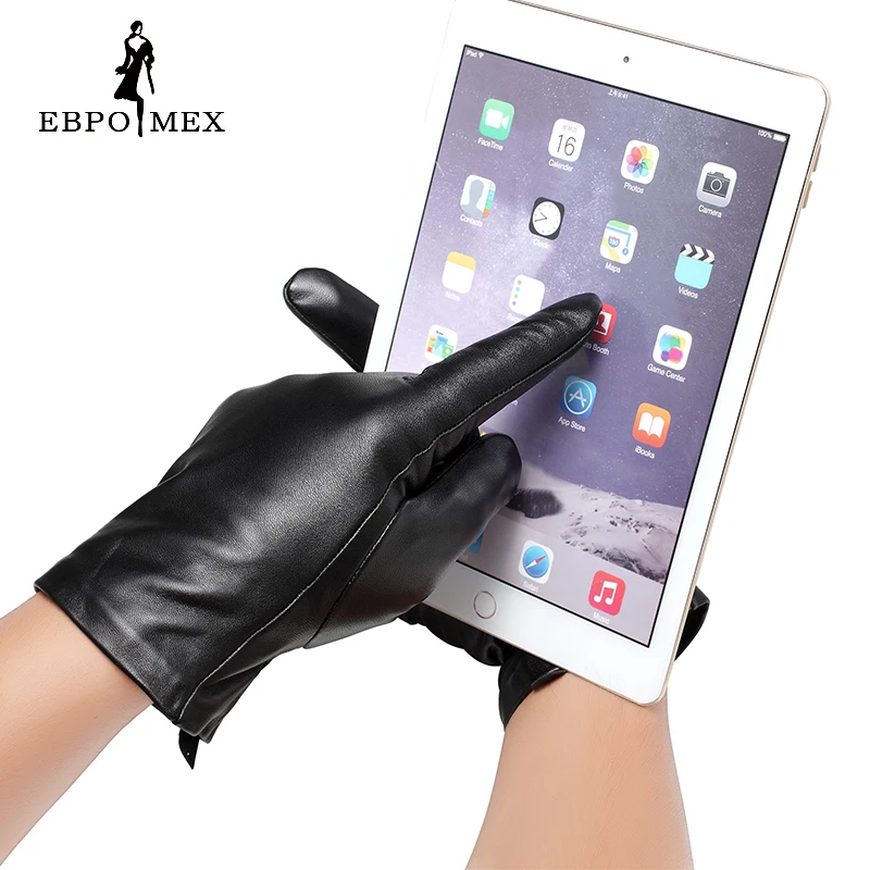 Genuine Leather Gloves Good Quality Male Glove Fashion Leather Touch