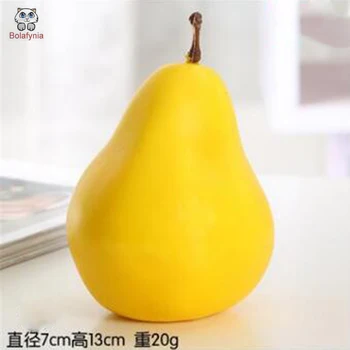 

BOLYFYNIA Simulation fruit model toy pear toy fake fruit pear
