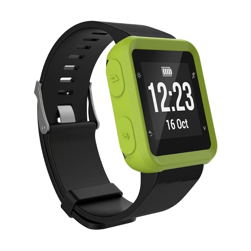 OOTDTY силиконовый кожаный чехол для Garmin Forerunner 35 Approach S20 спортивные часы