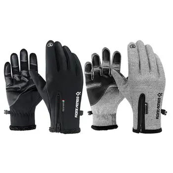 

Winter Thermal Ski Gloves Men Women Kids Fleece Touch Screen Snowboard Gloves Outdoor Waterproof Snow Motorcycle Skiing Gloves
