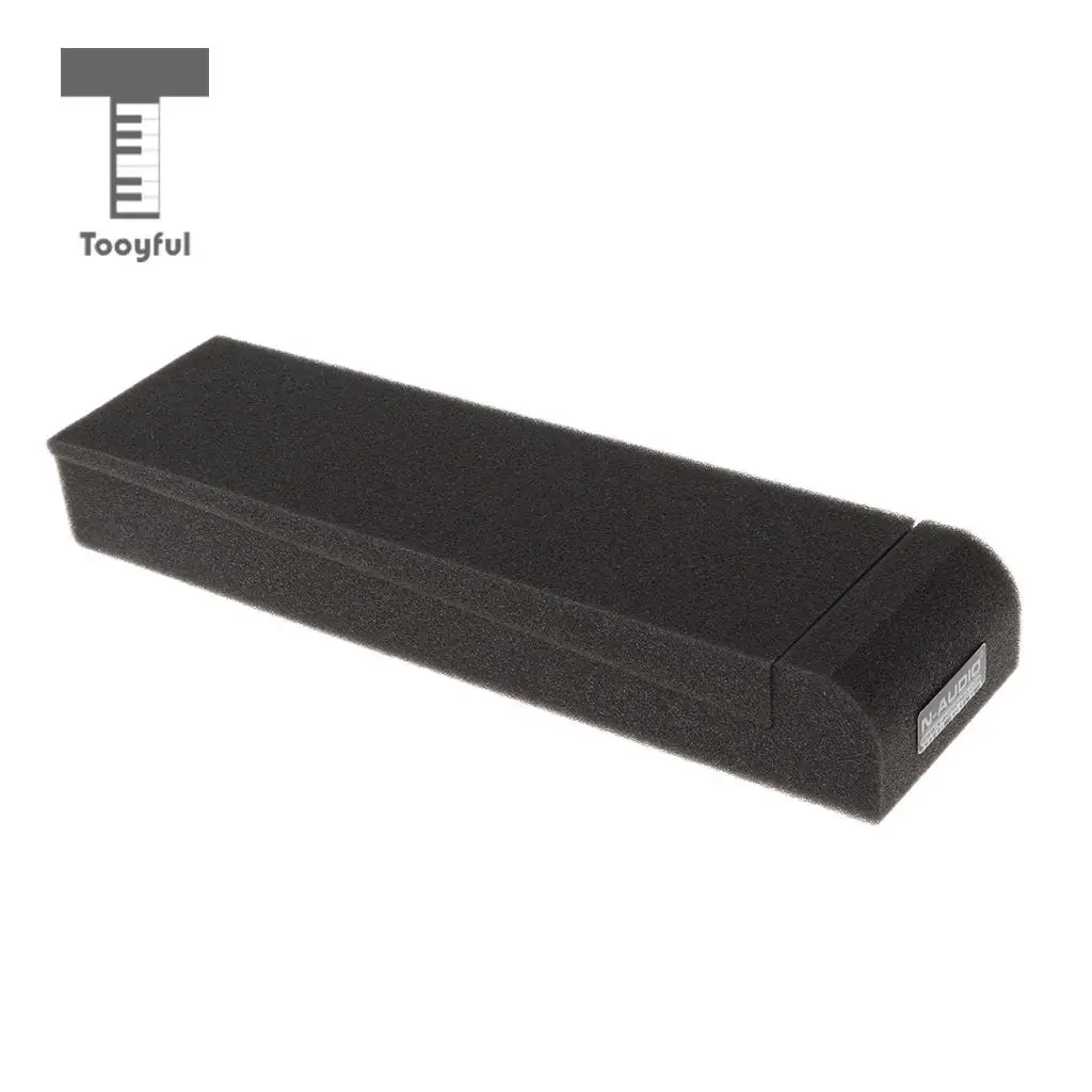 Tooyful 1 Pair Studio Monitor Speaker Acoustic Foam Sound Isolation Sponge Panel for KTV Studio Home Theater Acoustic Treatment