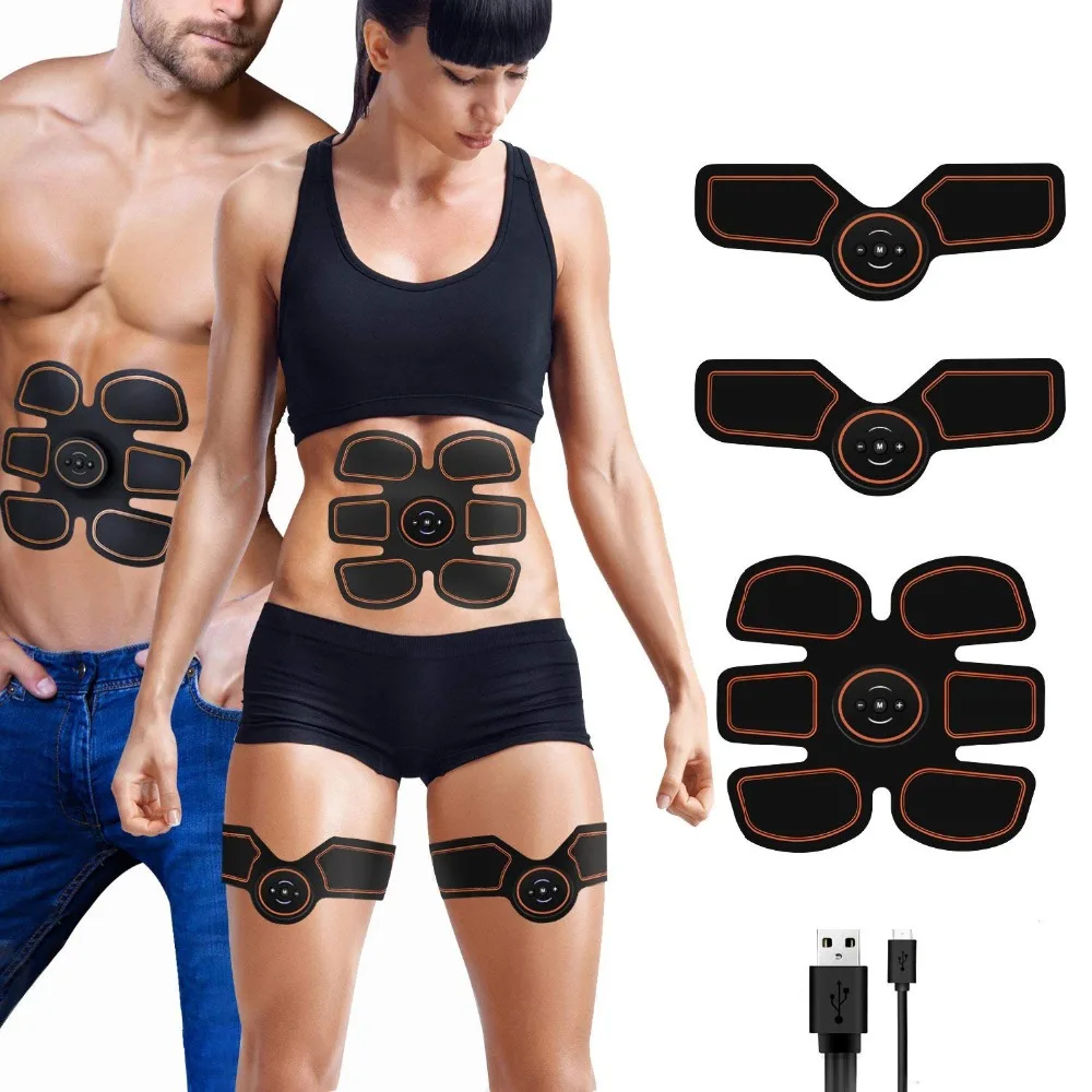 

Muscle Electro Stimulator Abs Muscle Toner EMS Abdominal Toning Belt Abdominal Muscle Machine Stimul Trainer Fitness Gym Home