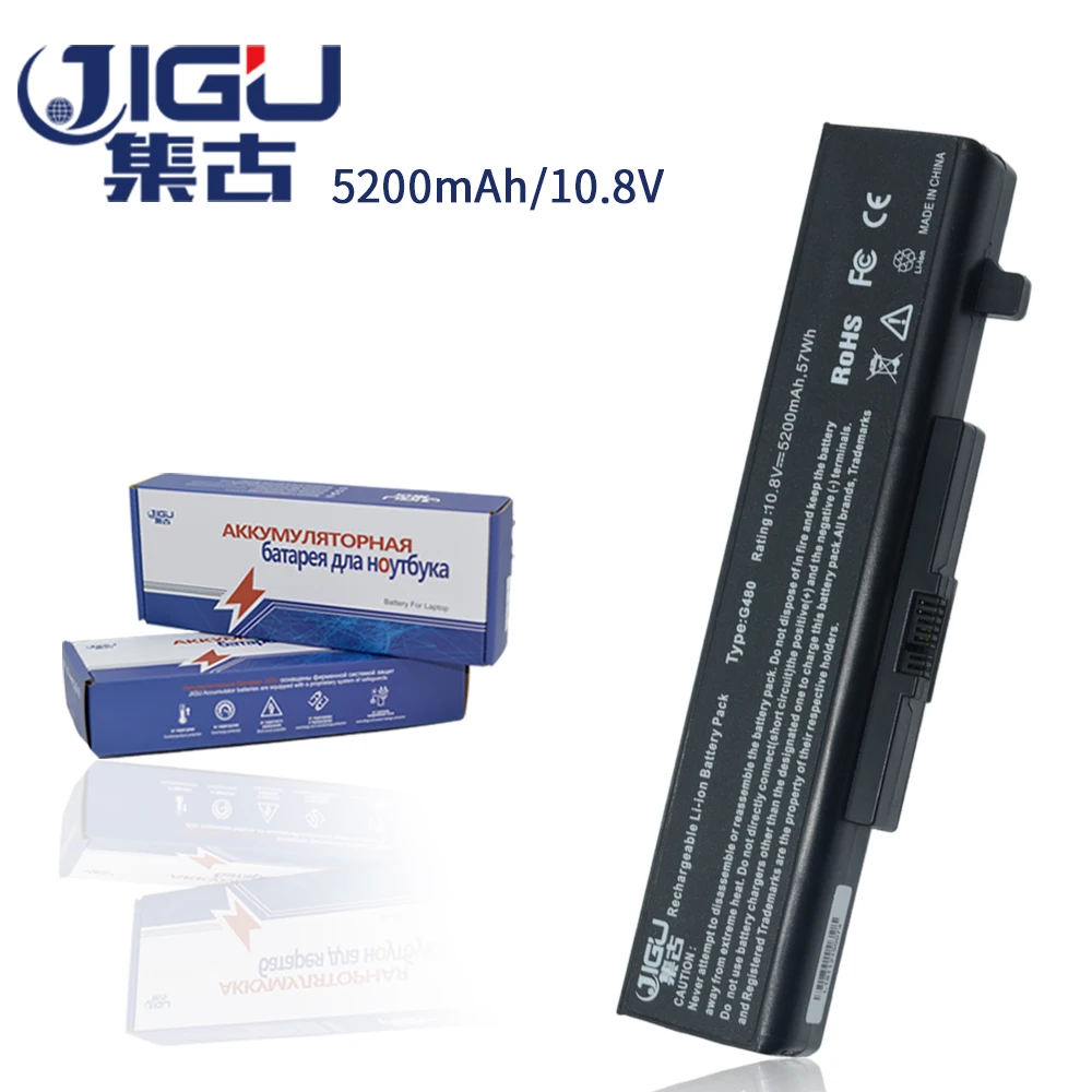Аккумулятор JIGU для ноутбука L11S6Y01 6 ячеек Lenovo Y485N Y580N Y580P Y485P Y480P Y480N Y485 Y480 G480 G580|laptop