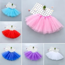 10PCS/Lot Wholesale 0-8Y Baby Girls Kids Tutu Skirt Fluffy Pettiskirt Children Ballet Dance Skirts Petticoats Girl Tulle Skirts цена 10PCS/Lot Wholesale 0-8Y Baby Girls Kids Tutu Skirt Fluffy Pettiskirt Children Ballet Dance Skirts Petticoats Girl Tulle Skirts цены онлайн