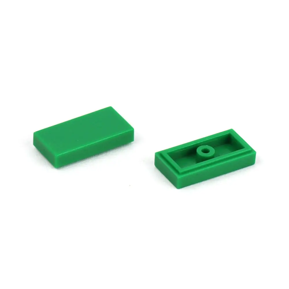 100 피스 평면 타일 1X2 DIY 계몽 MOC 빌딩 블록 브릭, 어린이 장난감, 소년, 타일 3069 과 호환 부품 교체