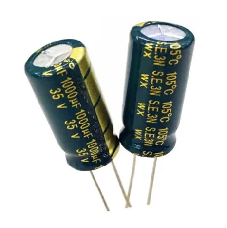 LaDicha Condensatore elettrolitico 50pcs 35V 1000uF Bassa ESR 13 x 20mm 