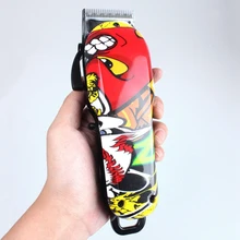 Hair Clipper Professional Hair Clipper Powerful Men'S Electric Hair Clipper Cordless Hair Clipper Barber Tool Color Random EU