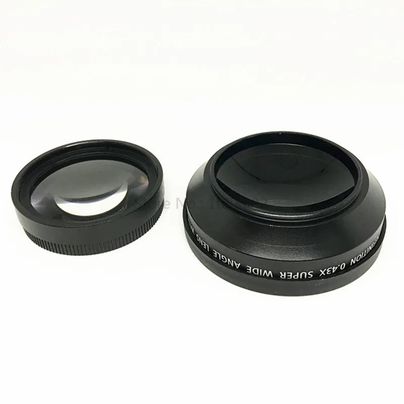 Jadkinsta Wide Angle Lens Converter 0.43X Adapter Super High Resolution Deluxe Digital Lenses for DSLR Camera (3)