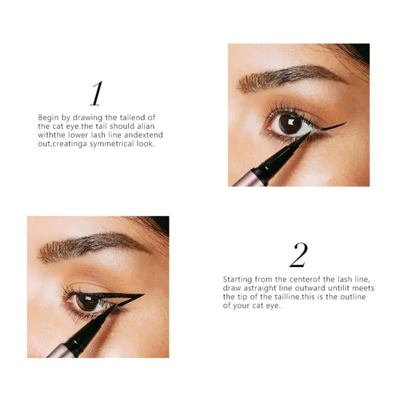 1PC Black Eyeliner Pencil Waterproof Professional Lasting Makeup Eye Liner Pen Pencil Easy To Wear Cosmetic Tools 1PC Black Eyeliner Pencil Waterproof Professional Lasting Makeup Eye Liner Pen Pencil Easy To Wear Cosmetic Tools