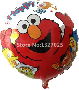 

3PCS/LOT free shipping 18inch twinkle elmo balloon sesame street inflable sesame street balloon helium baloes de festa decoracao