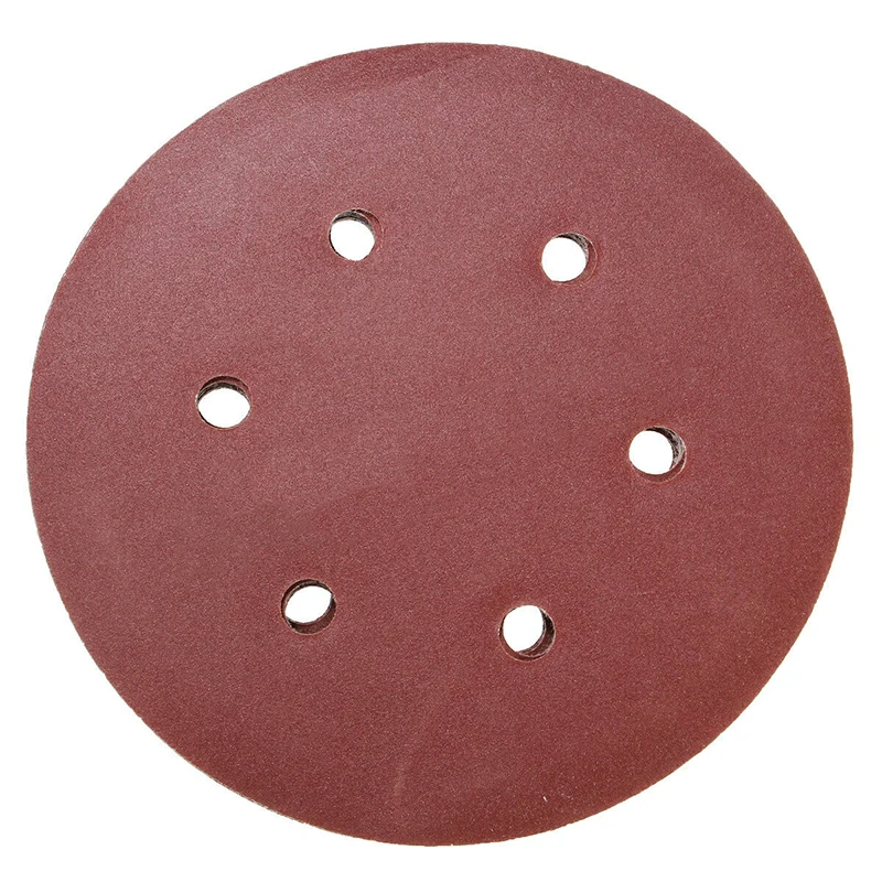 60PCS 150mm Sanding Disc (60, 80, 120, 180, 240, 320 Grit 10pcs / Each) Sanding Disc Part Tool