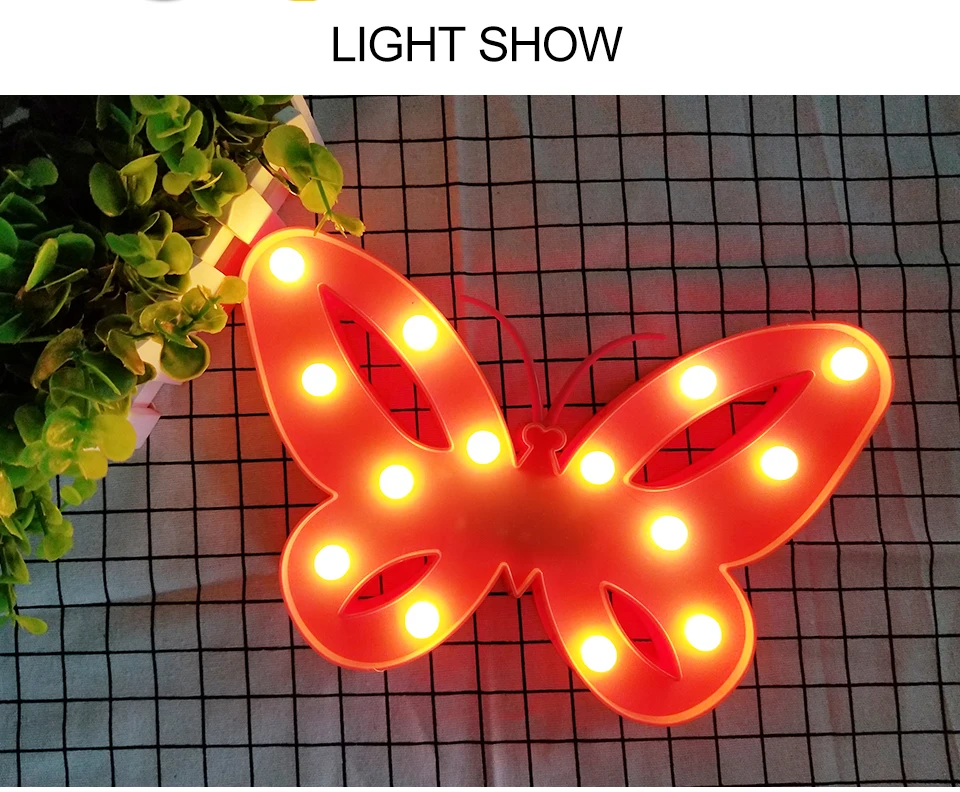 led animal butterfly lamp (2)