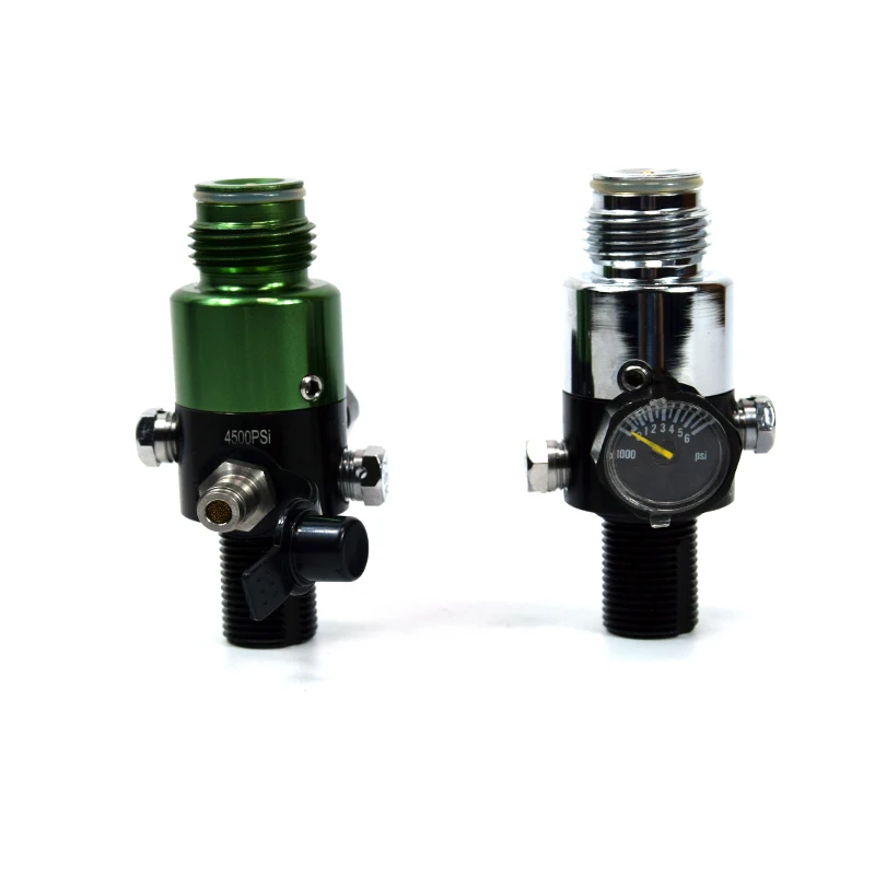 PCP Пейнтбольный регулятор из нержавеющей стали 4500psi вход 850psi выход 5/8