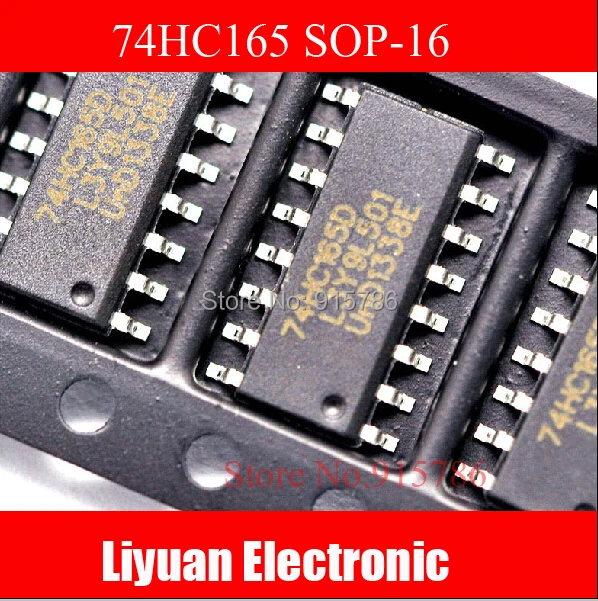 20PCS SN74HC165D 74HC165DR SMD 74HC165 74HC165D Logic Shift Register