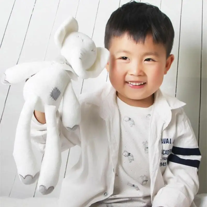 

Long Leg Elephant Plush Toys Sleeping Back Comfort Dolls Soft Plush Stuffed Toy Children Baby Kid Accompany Bed Doll Xmas gift