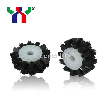 

10 pcs Ceres 019 Print Area Brush Wheel,Black or Brown,7*40*13mm