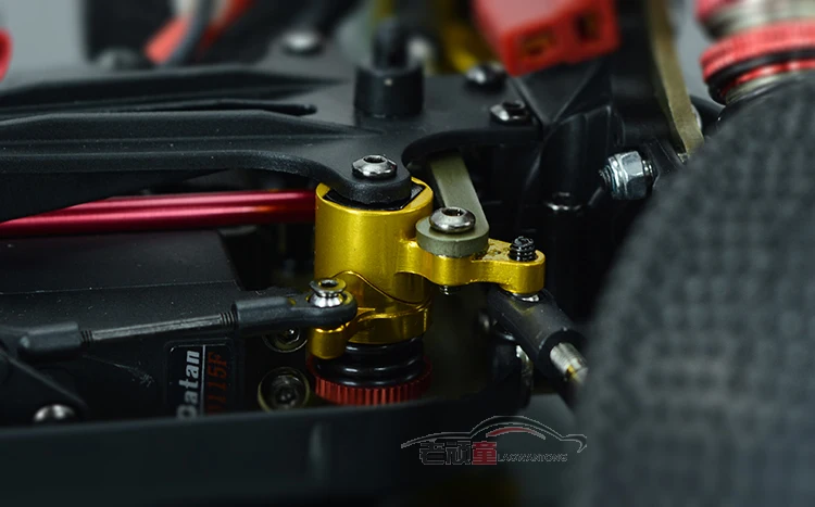 AMO высокое качество выход LC Racing 1/14 металлические оп части рулевого
