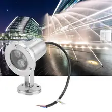 3 Вт, 6 Вт, 9 Вт, 12 Вт, 15 Вт, 18 Вт, 24 Вт, светодиодный светильник для подводной съемки, RGB, желтый, напольный светильник для фонтана, точечный светильник с изменяемым цветом для фонтана бассейна