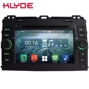 

7" Octa Core 4G Android 8.1 4GB RAM 64GB ROM RDS BT Car DVD Multimedia Player Stereo Head Unit For Toyota Prado LC120 2004-2010