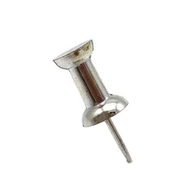 silver push pins