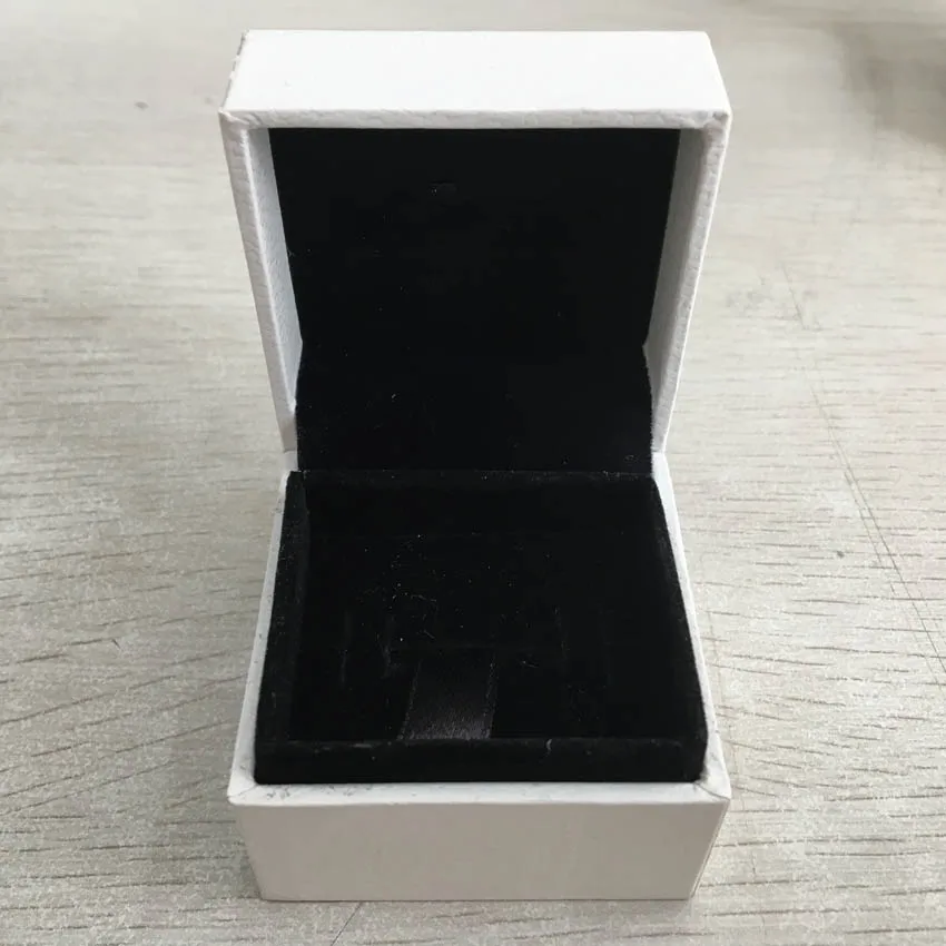 5*5*4 см упаковка бумажная коробка кольцо Дисплей Кольцо Серьги Подарочная бархатная коробка совместима с кольцом Серьги DIY Pandora ювелирные