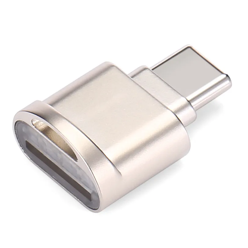 Micro SD TF кард-ридер сплав USB 3,1 Тип C OTG адаптер для samsung Galaxy S8 Lector de tarjetas Прямая поставка