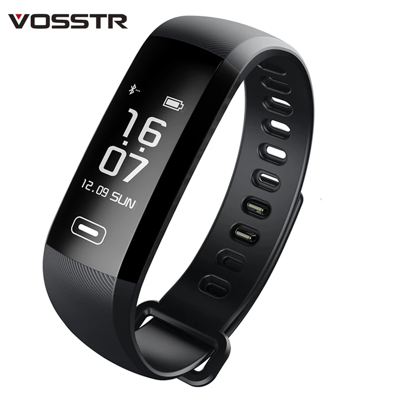 

VOSSTR blood pressure heart rate monitor Blood oxygen 50 Letter message push large smart Fitness Bracelet Watch intelligentR5MAX