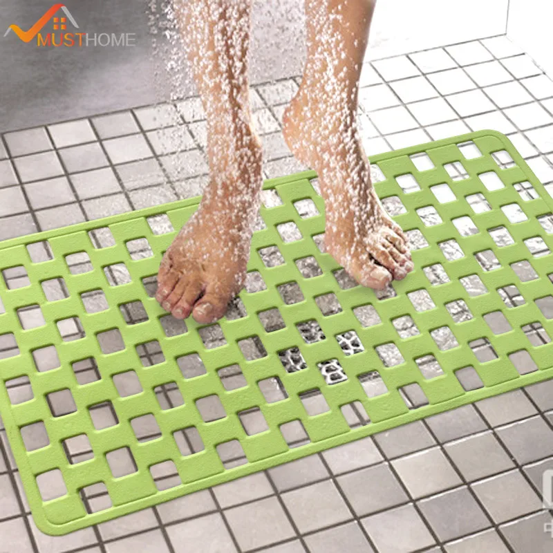 38cmx76cm Bath Mats Bathroom ShowerTPR Environmental Protection