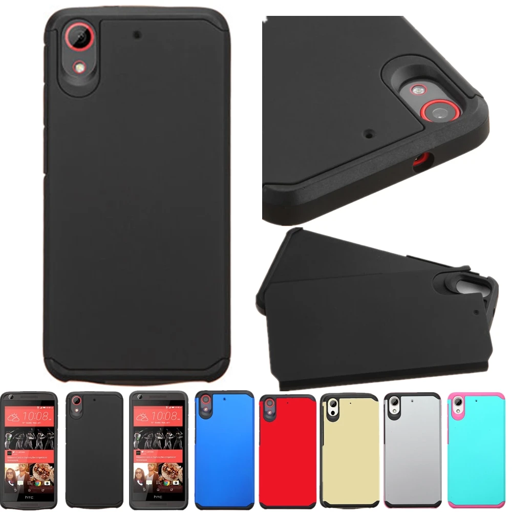 Гибридный ТПУ + Пластик противоударный Heavy Duty Броня футляр для htc Desire 626 г S крышка