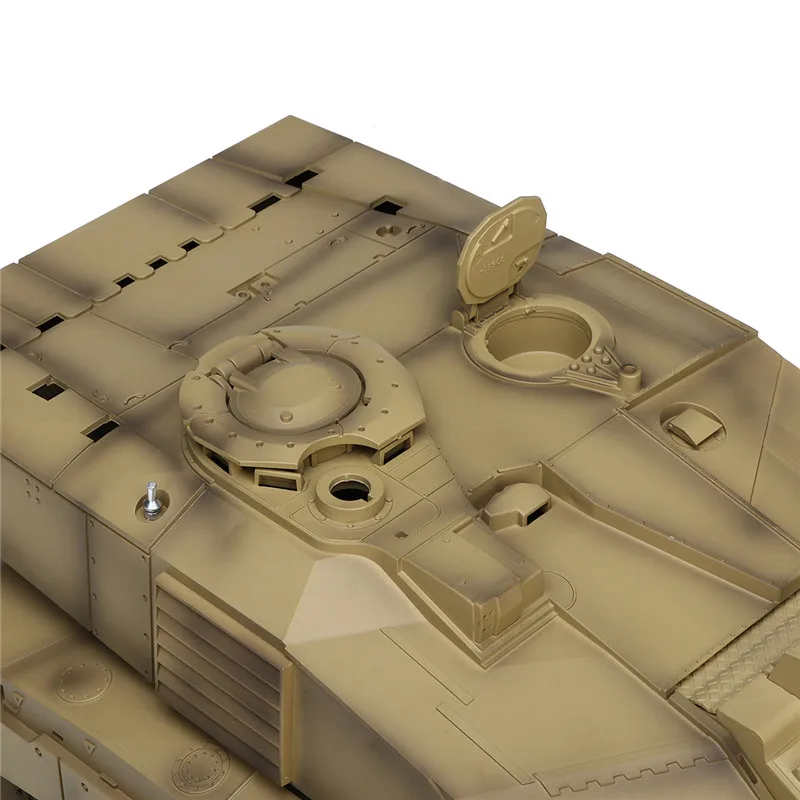 1/16 2,4G smoke British Challenger II can launch cannonball RC battle tank, полностью Металлическая Экипировка, уличная детская игрушка, Подарочный цвет