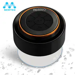 Memteq Водонепроницаемый Динамик Беспроводной bluetooth Душ Handsfree всасывания переносной мини Динамик для Планшеты ПК Android устройств Mobile