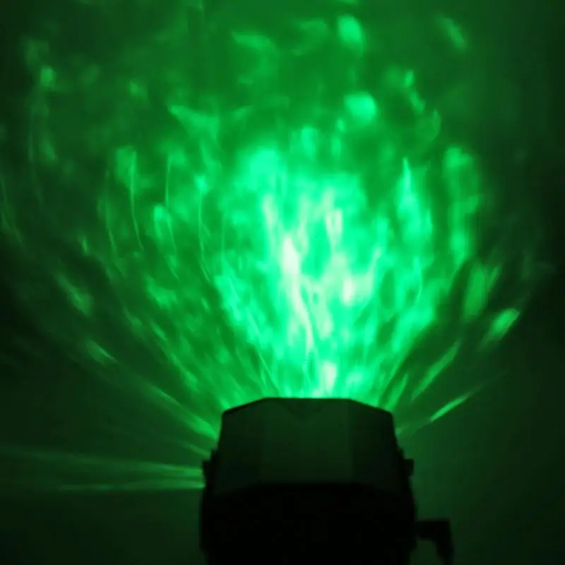 Мини RGB светодиодный водяной пульсации сценический Световой Лазерный проектор KTV DJ лампы для дискотеки сценическое освещение эффект для