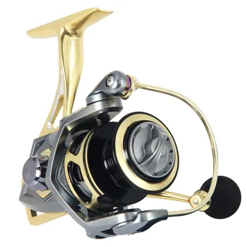

Bumblebee Spinning Fishing Reel 10BB Aluminum Saltwater Sea Fishing Reel Max Drag Over 20KG Metal Coil Boat Fishing Reel Wheel