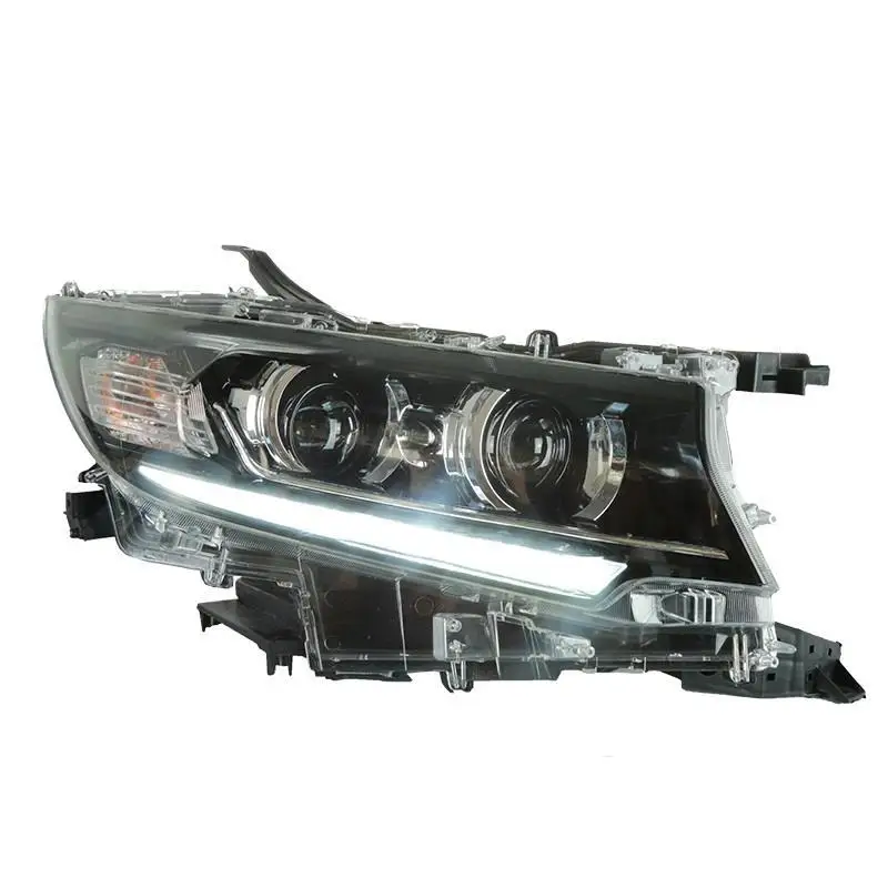 

Neblineros Para Auto Daytime Running Parts Led Side Turn Signal Front Fog Headlights Rear Car Lights Assembly For Toyota Prado