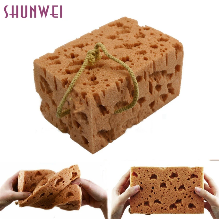 

Yellow Nonslip Sponge SHUNWEI Super drop ship Fashion New Practical Washing Cleaner Tool For Car Auto Mar715