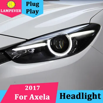 

Car Head lamp for Mazda 3 Headlights 2017 New Mazda3 Axela LED Headlight Original DRL Bi Xenon Lens High Low Beam Parking front