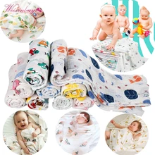 Новорожденных одеяло 120*120 двухслойный для малыша тонкое одеяло с запахом из трех предметов высокое качество хлопок детские пеленки Горячая