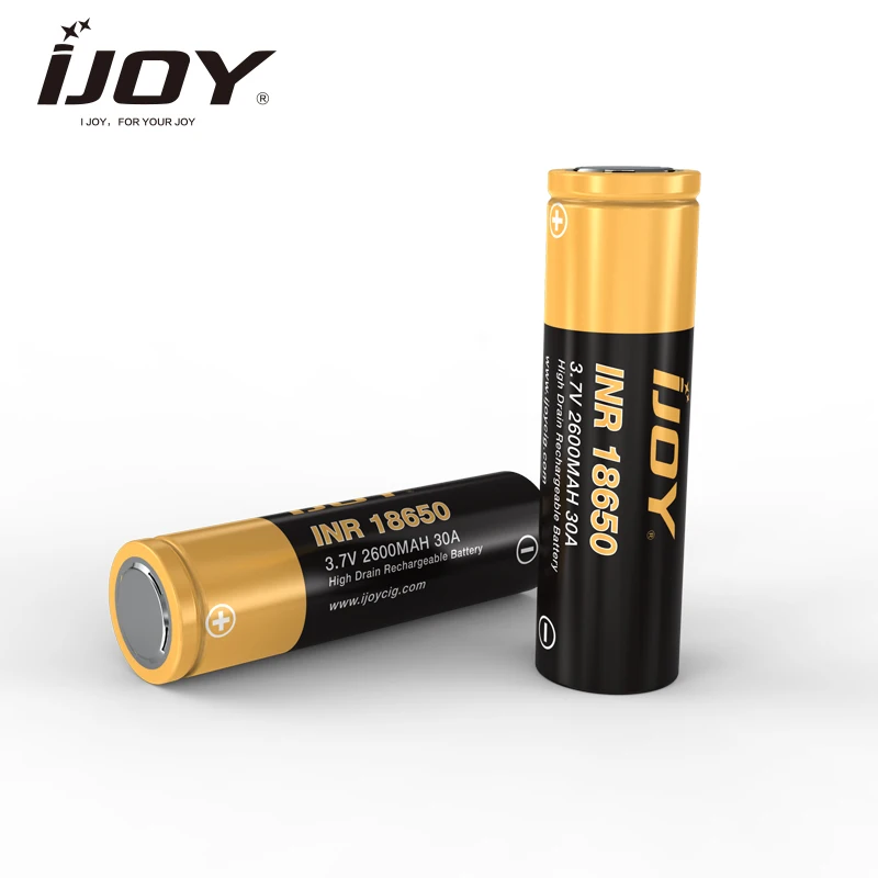 2 шт. оригинальный аккумулятор Ijoy 18650 30A 2600 мАч/20A 2200 мАч Li Ni с высокой разрядкой для