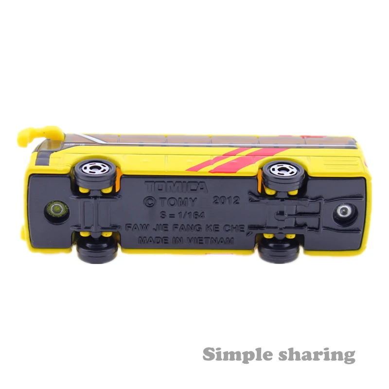TAKARA TOMY TOMICA Cn 15 Chinese FAW JIEFANG KE CHE Bus МОДЕЛЬ Kit 1/164 литые популярные детские игрушки