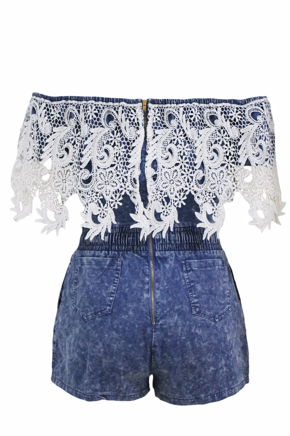 Crochet-Lace-Trim-Off-Shoulder-Denim-Romper-LC64137-5-4