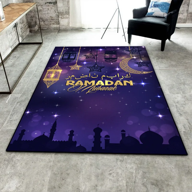 رمضان مسلم مهرجان السجاد الذهبي القمر الكنيسة غرفة نوم السرير غرفة المعيشة أريكة الجدول الكامل البساط المطبخ الحمام حاشية الحصيرة