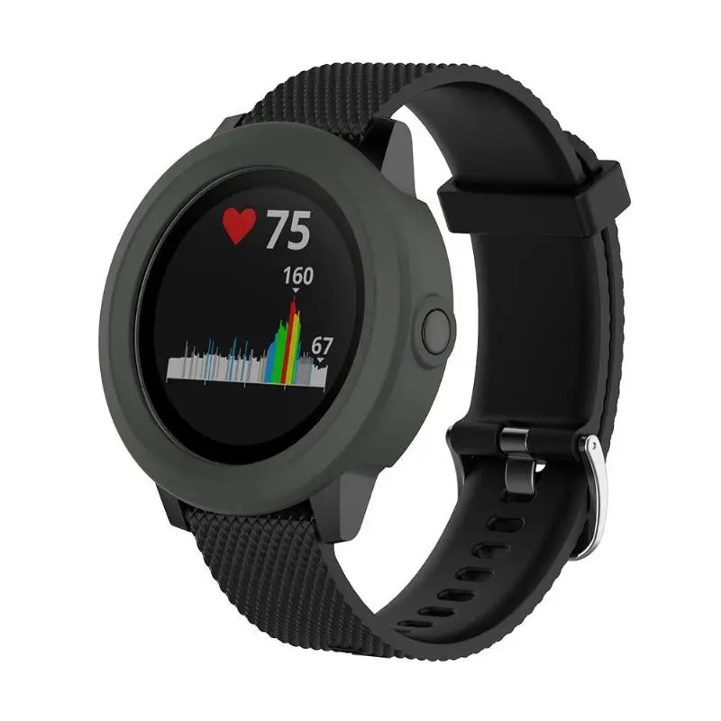 Мягкий силиконовый резиновый чехол защитный для Garmin Vivoactive 3 часов Vivoactive3
