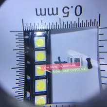 200pcsFOR EVERLIGHT светодиодный 3030 лампа с бусинами 1 Вт ЖК-телевизор лампа с подсветкой 3 в холодный белый с зенеровским давлением