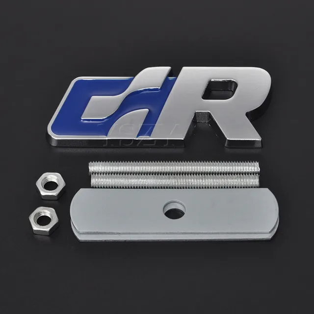 1PCS Metal 4MOTION Car Front grille Emblem Auto Modification Front Bumper Badge