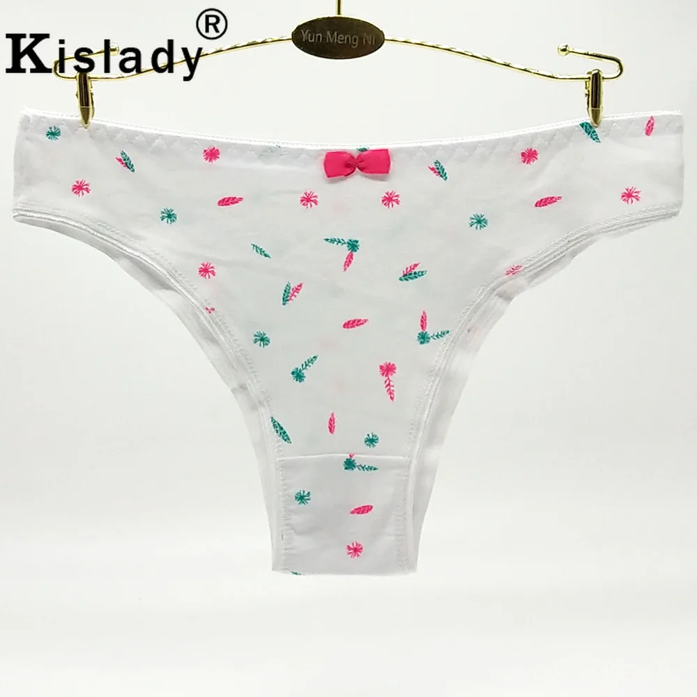 Женские хлопковые трусы Kislady стринги хипстерские трусики нижнее белье женские